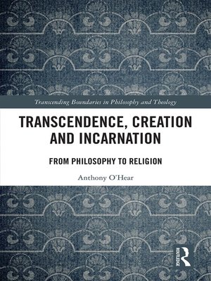 cover image of Transcendence, Creation and Incarnation